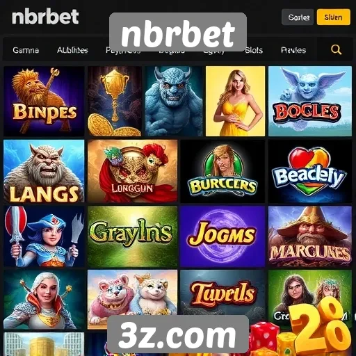 Estudo sobre a variedade de jogos oferecidos pelo nbrbet
